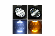 Cargar imagen en el visor de la galería, Farola Universal Led 7" - 210w - DRL Ambar y Blanco - PAR