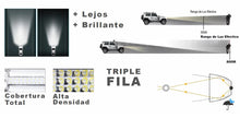 Cargar imagen en el visor de la galería, Barra LED 30" - Triple Fila - 110w - Spot y Flood