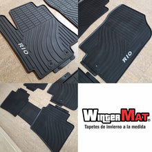 Cargar imagen en el visor de la galería, Kia Rio - 2012-2017 - Negro- 1ra+2da Fila