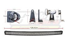 Cargar imagen en el visor de la galería, Barra LED Curva 50" - 3D - 288w - Spot/Flood/Combo