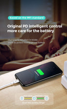 Cargar imagen en el visor de la galería, Cable Iphone Carga Rapida PD - Lightning - 1,2 metros - Blanco - Joyroom