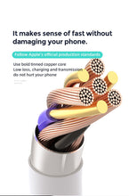 Cargar imagen en el visor de la galería, Cable Iphone Carga Rapida PD - Lightning - 1,2 metros - Blanco - Joyroom