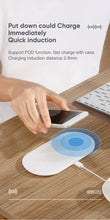 Cargar imagen en el visor de la galería, Cargador Doble Puerto Inalámbrico Carga Rapida Qi - 15w - Joyroom