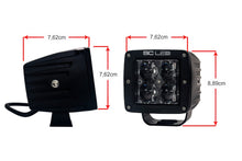 Cargar imagen en el visor de la galería, Faro LED 3" - 20w - Spot (Profundidad) - kit instalacion - Serie 4D - PAR