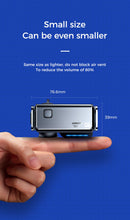 Cargar imagen en el visor de la galería, 8 Porta-Celular Eléctrico para Carro - Rejilla Aire.jpeg