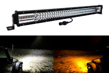 Cargar imagen en el visor de la galería, Barra LED 30" - 75w - Dual Color (Ambar-Blanco) Serie T - Múltiple Función