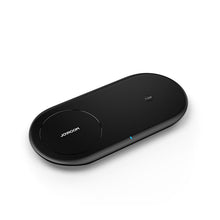 Cargar imagen en el visor de la galería, Cargador Doble Puerto Inalámbrico Carga Rapida Qi - 15w - Joyroom
