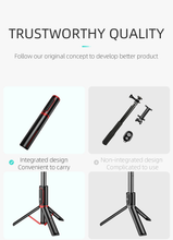 Cargar imagen en el visor de la galería, Selfie Stick y Trípode Bluetooth para Smartphones con Control - Joyroom