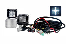 Cargar imagen en el visor de la galería, Faro LED 3" - 20w - DRL Blanco - Filtro Expansión - Kit de Instalación - PAR