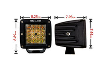 Cargar imagen en el visor de la galería, Faro LED 3" - 16w - Dual Color (Ambar-Blanco) Serie T - Múltiple Función