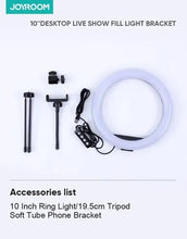 Cargar imagen en el visor de la galería, 21 Aro de Luz Profesional 10 pulg Escritorio.jpg