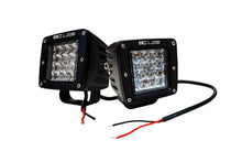 Cargar imagen en el visor de la galería, Faro LED 3" - 16w - Dual Color (Ambar-Blanco) Serie T - Múltiple Función