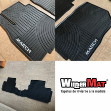 Cargar imagen en el visor de la galería, Nissan March (Todas las Versiones) - Negro- 1ra+2da Fila