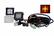 Cargar imagen en el visor de la galería, Faro LED 3" - 20w - DRL Ambar - Filtro Expansión - Kit de Instalación - PAR