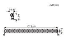 Cargar imagen en el visor de la galería, Barra LED Curva 42" - 2D - 240w - Spot/Flood/Combo