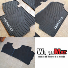 Cargar imagen en el visor de la galería, Kia Cerato Pro - 2014-2019 - Negro- 1ra+2da Fila