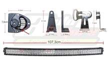 Cargar imagen en el visor de la galería, Barra LED Curva 40" - 5D - 240w - Spot/Flood/Combo