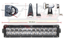 Cargar imagen en el visor de la galería, Barra LED 12" - 3D - 72w - Spot