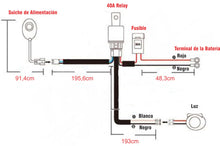 Cargar imagen en el visor de la galería, Cableado de Instalación HD Conector ATP 360w - Barras LED