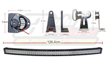 Cargar imagen en el visor de la galería, Barra LED Curva 50" - 5D - 288w - Spot/Flood/Combo