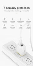 Cargar imagen en el visor de la galería, 6 Cargador de Pared Doble Puerto USB Blanco.jpg