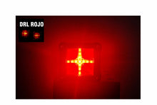 Cargar imagen en el visor de la galería, Faro LED 3" - 20w - DRL Rojo - Filtro Expansión - Kit de Instalación - PAR