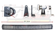 Cargar imagen en el visor de la galería, Barra LED Curva 30" - 5D - 180w - Spot/Flood/Combo