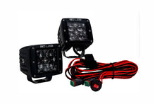 Cargar imagen en el visor de la galería, Faro LED 3" - 20w - Spot (Profundidad) - kit instalacion - Serie 4D - PAR