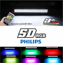 Cargar imagen en el visor de la galería, Barra LED 22&quot; - 5D RGB - 120w - Spot/Flood/Combo
