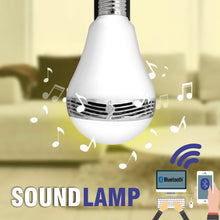 Cargar imagen en el visor de la galería, SoundLamp - Bombillo Led + Audio Parlante Bluetooth
