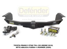 Cargar imagen en el visor de la galería, Toyota Prado 5 Ptas TXL-120 (desde 2010) - Tiro Defender
