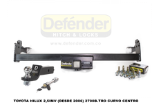 Cargar imagen en el visor de la galería, Toyota Hilux 2.5 IMV (desde 2006) 2700B.TRO Curvo Centro - Tiro Defender
