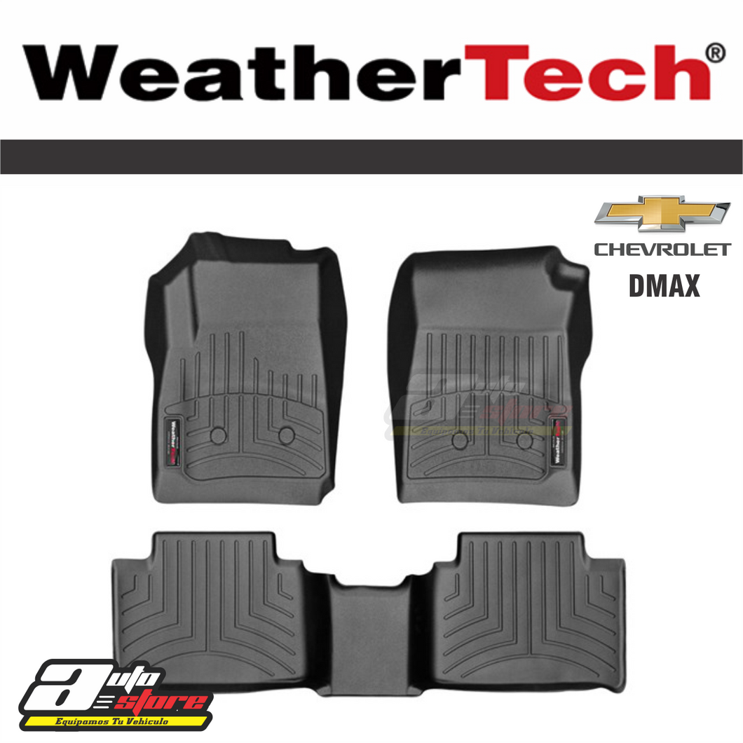 Chevrolet Dmax- 2011-2016 - NEGRO- 1ra+2da Fila