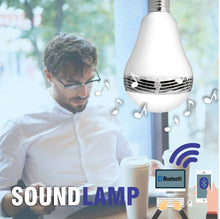 Cargar imagen en el visor de la galería, SoundLamp - Bombillo Led + Audio Parlante Bluetooth
