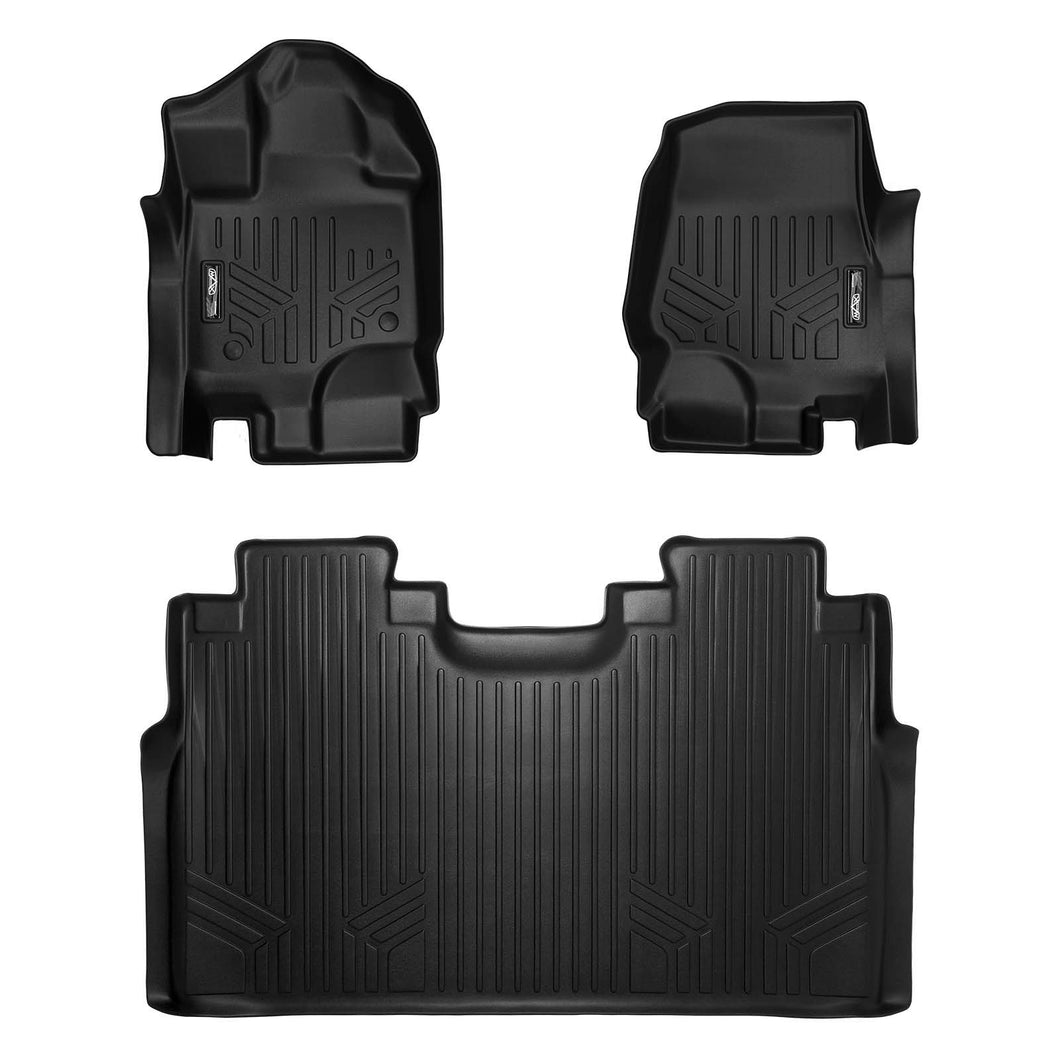 Ford F-150 - Doble Cabina (1ra Silla Separara) 2015-2018 - Negro - 1ra+2da Fila