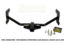Cargar imagen en el visor de la galería, Mitsubishi Sportero L200 Básica (hasta 2013) BomperMetalico - Tiro Defender
