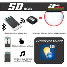 Cargar imagen en el visor de la galería, Barra LED 22&quot; - 5D RGB - 120w - Spot/Flood/Combo
