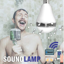 Cargar imagen en el visor de la galería, SoundLamp - Bombillo Led + Audio Parlante Bluetooth
