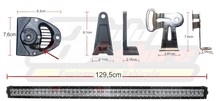 Cargar imagen en el visor de la galería, Barra LED 50&quot; - 3D - 288w - Spot/Flood/Combo
